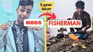 I LEFT MY MBBS COURSEJUST TO BECOME A FISHERMAN (for a vacation) ||GARO VIDEO