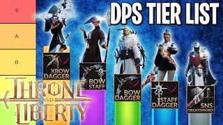 Throne and Liberty DPS Tier List | What are the Highest DAMAGE Builds?