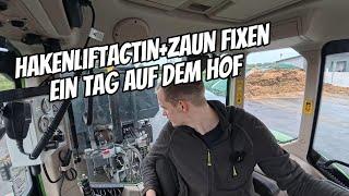 #vlog149 Misttransport & Weidezaun fixen – Ein Tag auf dem Hof mit dem Fendt 724