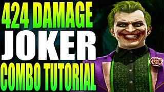 Mortal Kombat 11 JOKER COMBOS - JOKER COMBO TUTORIAL!