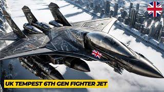 British 6th Gen Tempest Fighter Jet Reveal and Will Shock the World