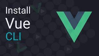 Install @vue/cli