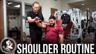 How Elite Athletes Train Shoulders