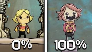 I Beat 100% of Oxygen Not Included