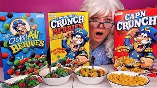 CAP'N CRUNCH Cereal Oops All Berries Cereal Crunch Berries Cereal Granny Eats