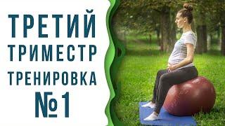 Зарядка для беременных с Вероникой. 3 триместр-Комплекс №1