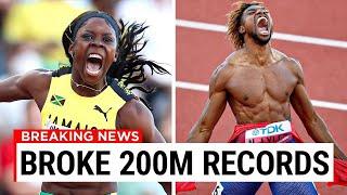 Sherika Jackson & Noah Lyles Most INSANE Records..