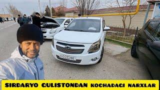 Guliston mashina bozor CHEVROLET narxlari tushmoqda