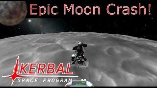 Kerbal Space Program...Moon Crash! With Wolf from Multiplayer Wolves.