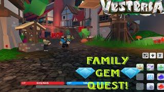 How to do family gem Quest | Vesteria!