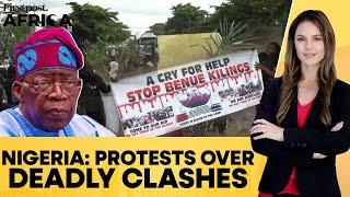 Nigeria: Thousands Protest Deadly Gunmen Attack in Benue; Police Fire Tear Gas | Firstpost Africa