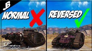 Reversed Goliath tracks work waaaaaaay better this way with goblin shotguns - Crossout Gameplay