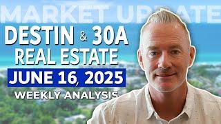 DESTIN Florida and 30A Florida Real Estate Market Update - June 16, 2025