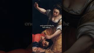She Took The Glory Without a War Cry #history #art #painting #bible