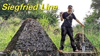 Metal Detecting WW2 - Near the famous German Siegfried Line! - Broken Bayonet found!