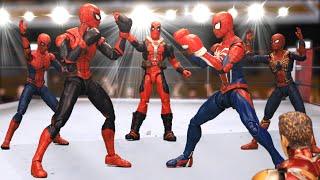 SPIDER MAN 1 VS 1 Knockout Boxing Match | Figure Stopmotion