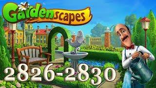 GardenScapes level 2826, 2827, 2828, 2829, 2830