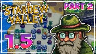 Stardew Valley 1.5 Update PART 2 - Uncovering the SECRETS of Ginger Island! New NPCs and Locations!!