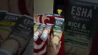 ESHA organics rice facial kit