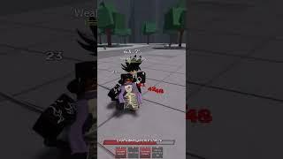 Легкое комбо на Мастер Лезвия#roblox#thestrongestbattleground#combo#роблокс#tsb