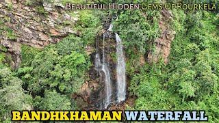 Bandhkhaman Waterfall Near Rajgangpur| Monsoon View| Beautiful Hidden waterfall ‎@Rohitgirivlogs 