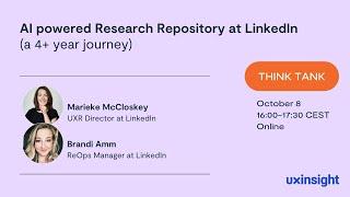 AI powered Research Repository at LinkedIn (a 4+ year journey)