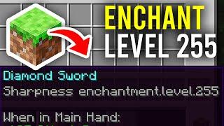 How To Get Sharpness Sword Level 255 In Minecraft - Full Guide