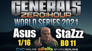 Asus vs StaZzz | WORLD SERIES 2021 ROUND 2 | GENERALS ZERO HOUR