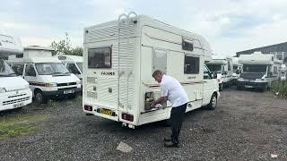 EBAY AUCTION 2003 COMPAA CALYPSO LIKE AUTOSLEEPER CLUBMAN 41K IMMACUALTE
