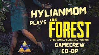 HylianMom Plays The Forest w. Gamecrew | Caving