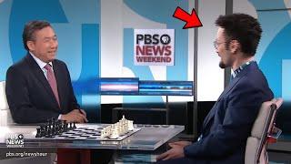 GothamChess claims to be a Grandmaster on LIVE TV!