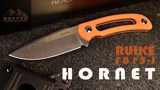 Ruike Hornet f815 review Best fixed blade - Incredible Sharp - Fast and quiet - Retten supervivencia