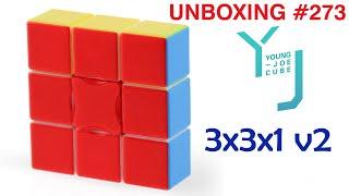 Unboxing №273 YJ 3x3x1 v2 | 1x3x3 v2