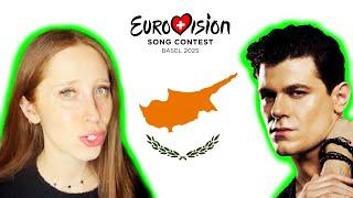 LET'S REACT TO CYPRUS' SONG FOR EUROVISION 2025 // THEO EVAN "SHH"