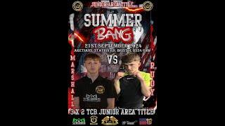 TCB Promotions Summer Bang TCB Junior title bout Rudy Sady V Marshal Disney 21/9/24