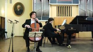 Artem Poludennyi(cello)Roman Lopatinskiy(piano) Schostakovich cello sonata op.40