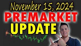  November 15, 2024 PREMARKET Updates: SOFI, BABA, PLTR, GREE, QUBTMust Watch