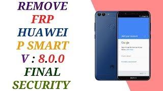 HUAWEI P SMART REMOVE FRP ANDROID 8.0.0 / BYPASS FRP FIG-LX1