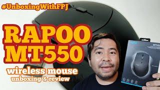 REVIEW: Rapoo MT550 Multi-Mode Wireless Mouse