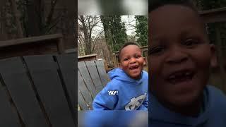 Little boy finds out he’s been adopted ️