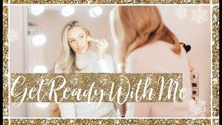 CHRISTMAS GET READY WITH ME  Festive Party Makeup & Outfit // Fashion Mumblr