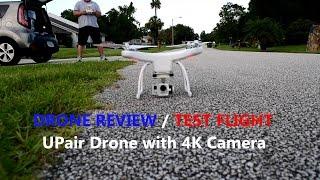 DJI Phantom Clone Drone Review and Test Flight of a  UPAIRONE