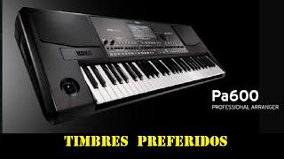 PA 600 Korg - Meus Timbres Preferidos