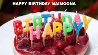 Maimoona   Cakes Pasteles - Happy Birthday