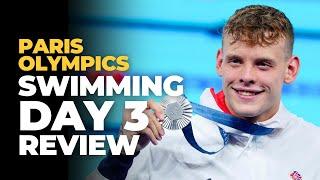 DAY 3 REVIEW (+ Day 4 Finals Preview) | Paris 2024 Olympic Swimming