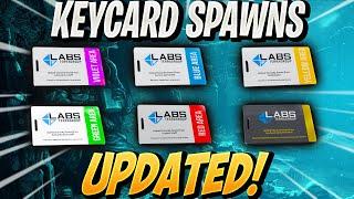 Labs Key Spawns Updated! - Escape From Tarkov