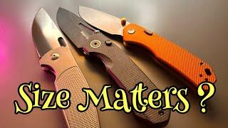 Size Matter's ? - VOSTEED MARTEN - REMETTE RHINO or ARTISAN CUTLERY SATYR