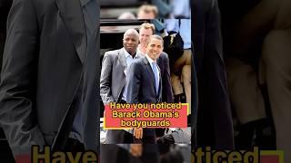 Have you noticed Barack Obama's bodyguards? They have to follow these three rules, and the last one