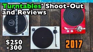 Turntables $250 -$300: Shoot-out & Reviews.   AT-LP120 + Pro-Ject Primary + TEAC TN-300