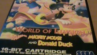 World of Illusion Starring Mickey Mouse and Donald Duck Mega Drive/Genesis Unboxing